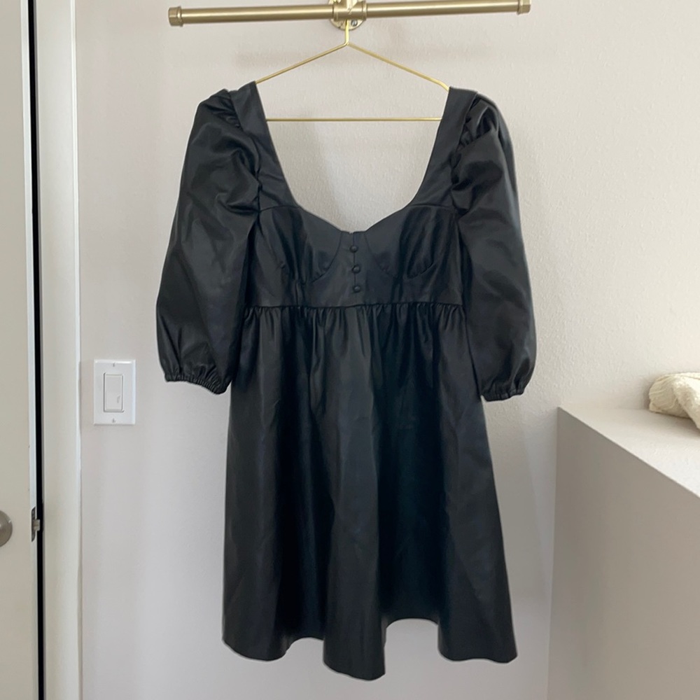 ASOS Faux Leather Dress